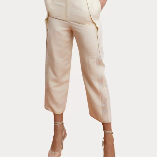 ΠΑΝΤΕΛΟΝΙ EZZEA SEQUIN DETAIL BEIGE EZZEA