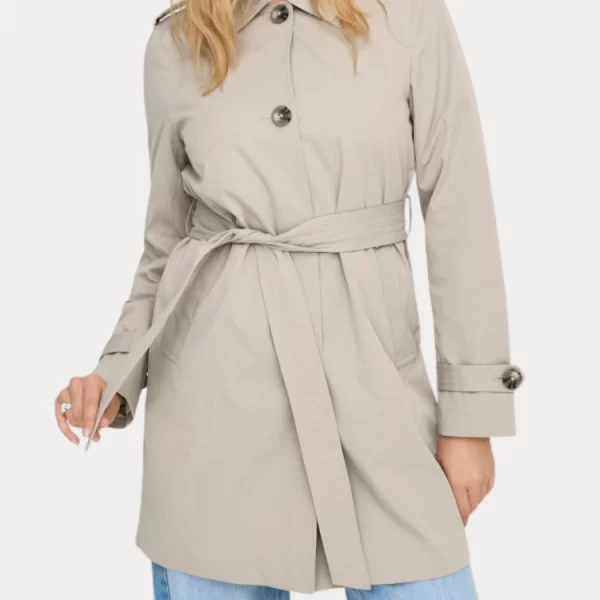 TRENCHCOAT ONLY DISA LIFE SB CC ISLAND FOSSIL BEIGE ONLY