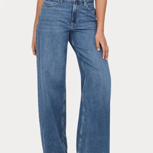 ΤΖΙΝ ONLY SILKY SOFT HW WIDE DNM PIM23 BLUE DENIM ONLY