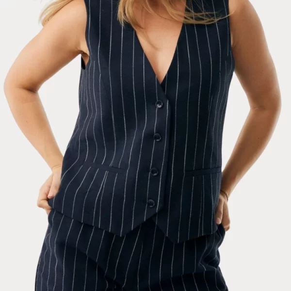 ΓΙΛΕΚΟ MEXX MIDNIGHT BLUE WHITE STRIPES MEXX