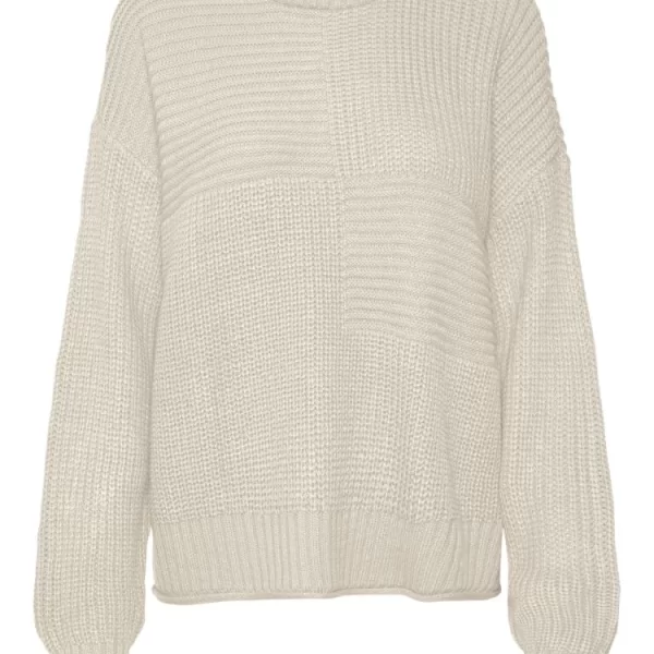 PULLOVER VERO MODA VMVADA LS O-NECK BIRCH VERO MODA