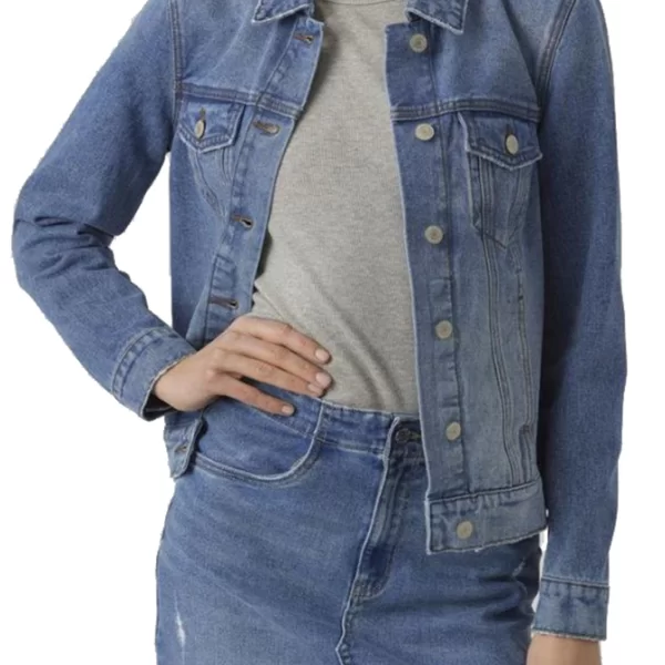 DENIM JACKET VERO MODA ZORICA LS MIX MEDIUM BLUE DENIM VERO MODA