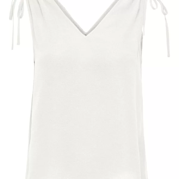 Only TOP ONLY NOVA LIFE VIS S/L RUCHING SOLID CLOUD DANCER ONLY