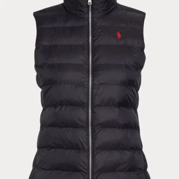 ΓΥΝΑΙΚΕΙΑ ΑΜΑΝΙΚΟ POLO RALPH LAUREN INSULATED 6/15 CLASSICS BLACK POLO RALPH LAUREN
