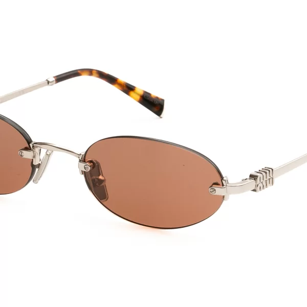 MIU MIU ΓΥΑΛΙΑ ΗΛΙΟΥ MIU MIU A54S 1BC90Q 5120 A54S Ασημί