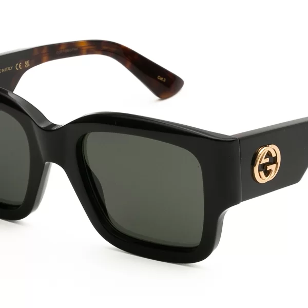 GUCCI ΓΥΑΛΙΑ ΗΛΙΟΥ GUCCI 1663S 001 5221 1663S Μαύρο