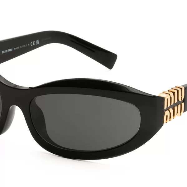 MIU MIU ΓΥΑΛΙΑ ΗΛΙΟΥ MIU MIU 14ZS 16K08Z 5917 14ZS Μαύρο