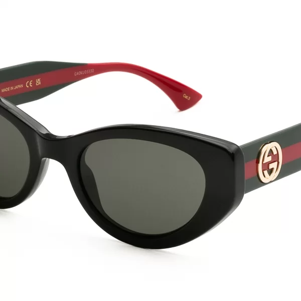 GUCCI ΓΥΑΛΙΑ ΗΛΙΟΥ GUCCI 1862S 001 5221 1862S Μαύρο