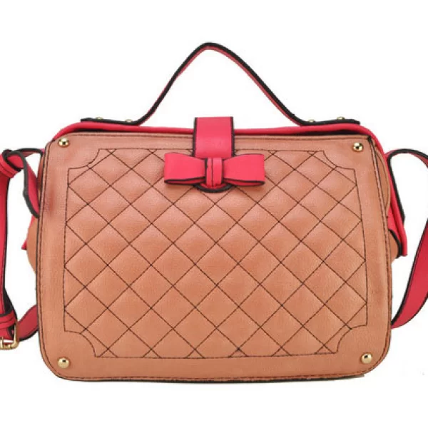 Τσάντα χεριού - ώμου VK1465-PKL