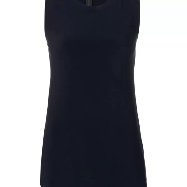 NORMA KAMALI ΤΟΠ ΑΜΑΝΙΚΟ ΕΛΑΣΤΙΚΟ ΣΚΟΥΡΟ ΜΠΛΕ