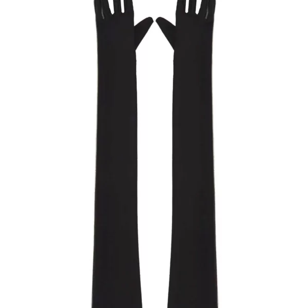 NORMA KAMALI ΓΑΝΤΙΑ LONG ΜΑΥΡΟ