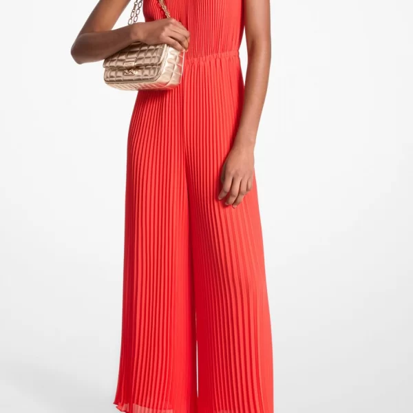 MICHAEL KORS ΟΛΟΣΩΜΗ ΦΟΡΜΑ ΠΛΙΣΕ ΛΑΣΤΙΧΟ ΑΛΥΣΙΔΑ ΚΟΡΑΛΙ