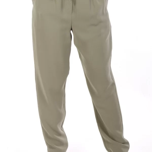 MARELLA MONOCHROME ΠΑΝΤΕΛΟΝΑ ABITATA ΛΑΣΤΙΧΟ ΣΤΗΝ ΜΕΣΗ XAKI