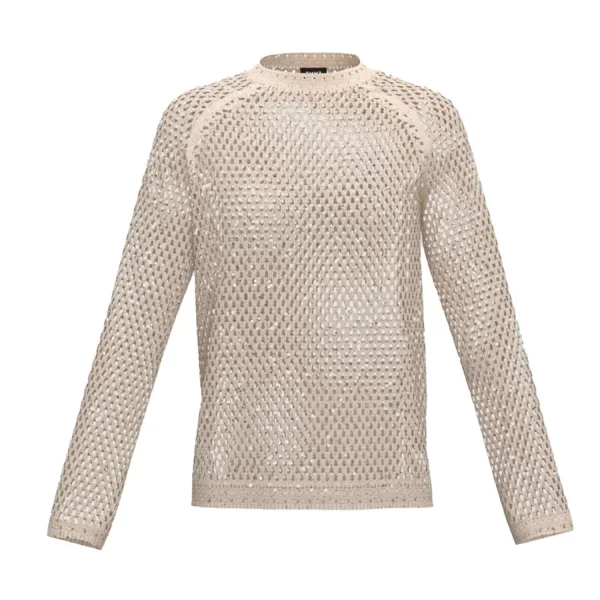 MARELLA EMME ΠΛΕΚΤΟ GOLENA ΣΤΡΑΣ ΕΚΡΟΥ