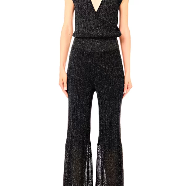 LIU-JO BETTER ΟΛΟΣΩΜΗ ΦΟΡΜΑ ΚΡΟΥΑΖΕ ΡΙΜΠ ΜΑΥΡΟ