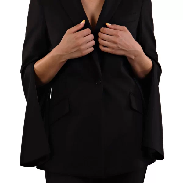 KARL LAGERFELD ΣΑΚΑΚΙ PUNTO ΦΕΡΜΟΥΑΡ ΜΑΝΙΚΙ ΜΑΥΡΟ