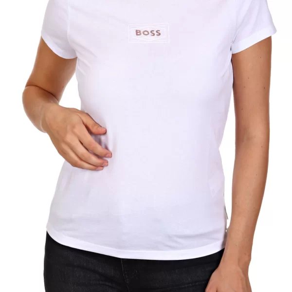 BOSS T-SHIRT EVENTSA LOGO 2 ΛΕΥΚΟ