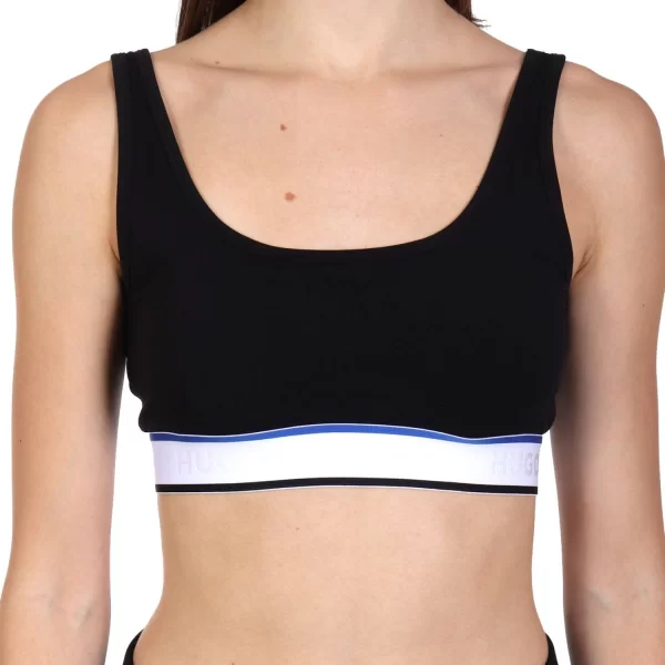 HUGO BLUE TOP BRALETTE BLUE ΛΑΣΤΙΧΟ ΜΑΥΡΟ