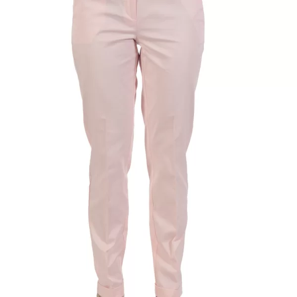 MARELLA EMME ΠANTELONI OLIO CHINO ΡΟΖ