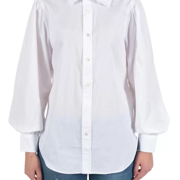 RALPH LAUREN ΠΟΥΚΑΜΙΣΟ MM ΛΕΥΚΟ