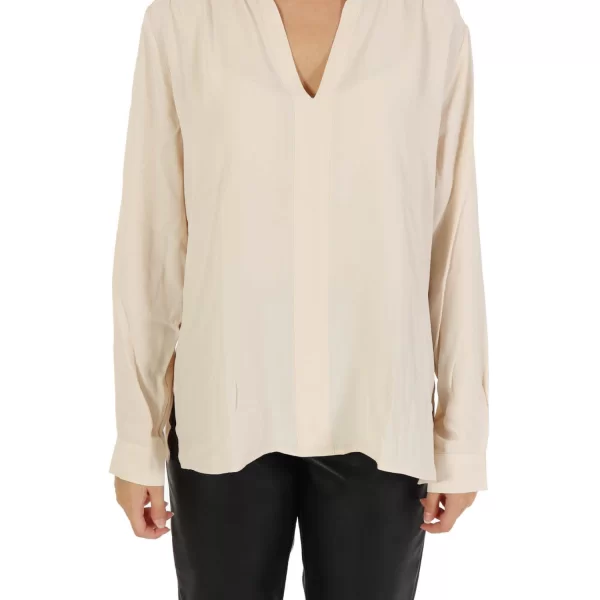 MARELLA EMME ΠΟΥΚΑΜΙΣΑ BESSY V-NECK ΜΑΟ ΓΙΑΚΑΣ ΕΚΡΟΥ