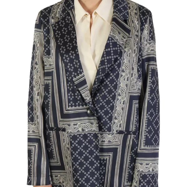 MARELLA MARELLA EMME ΣΑΚΑΚΙ SAMPANG ΣΧΕΔΙΑ ΜΠΛΕ