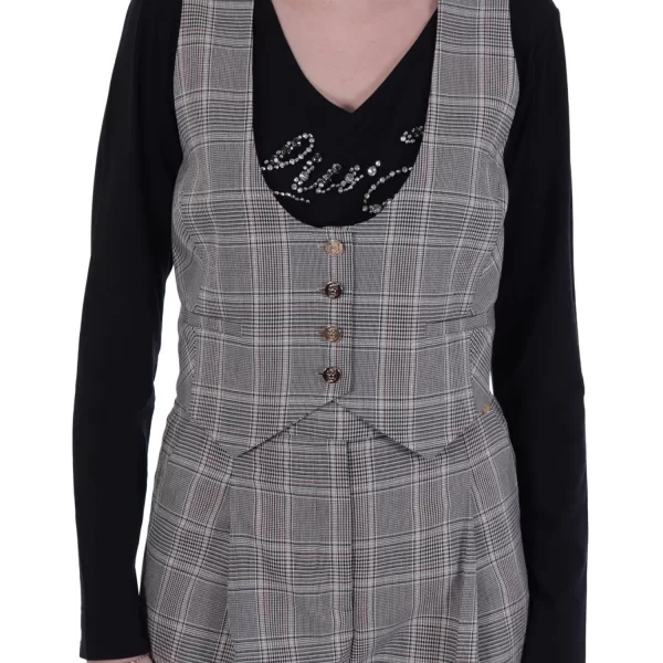 LIU-JO ΓΙΛΕΚΟ ΚΑΡΩ ΛΕΟΠΑΡ PRINT ΠΛΑΤΗ ΚΟΥΜΠΙΑ LOGO ΚΑΦΕ