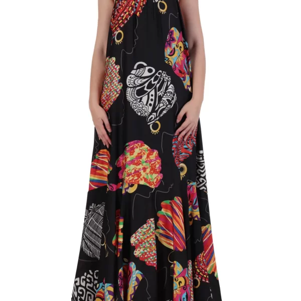 TWINS FANTASY ΦΟΡΕΜΑ ΜΑΚΡΥ ΣΧΕΔΙΑ ΠΟΛΥΧΡΩΜΑ ΒΟΛΑΝ ΤΕΛΕΙΩΜΑ MAYΡΟ