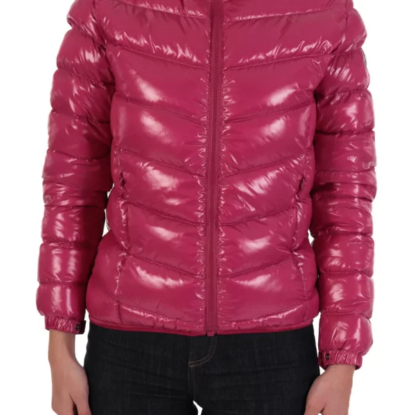 COLMAR ΜΠΟΥΦΑΝ DOWN JACKET ΜΗ ΑΠΟΣΠΩΜΕΝΗ ΚΟΥΚΟΥΛΑ ΦΕΡΜΟΥΑΡ ΤΣΕΠΕΣ ΦΟΥΞΙΑ