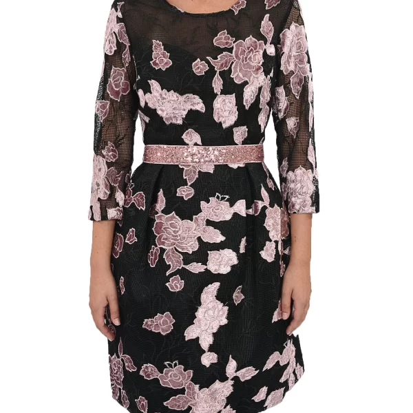 ALLURE ΦΟΡΕΜΑ ΜM ΤΟΥΛΙ ΛΟΥΛΟΥΔΙΑ ZΩΝΗ ΠΑΓΕΤΑ ΡΟΖ ΜΑΥΡΟ