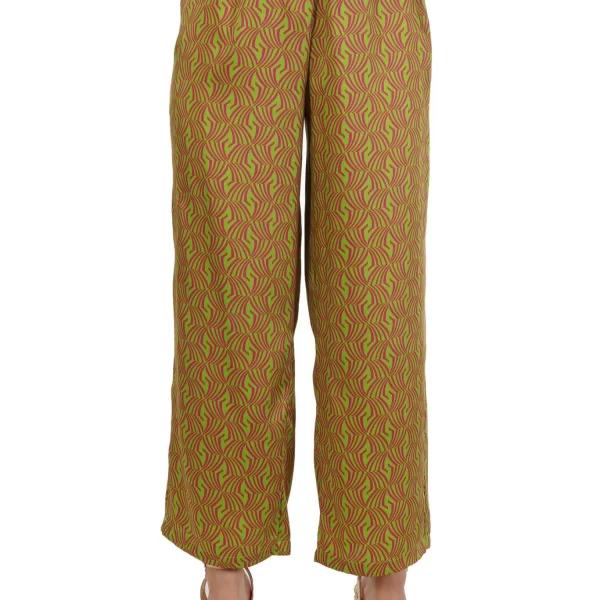 MARELLA EMME ΠΑΝΤΕΛΟΝA ZAC ΣΟΥΡΑ ΜΕΣΗ ΠΟΛΥΧΡΩΜΗ ΠΡΑΣΙΝΟ