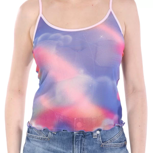 HUGO BLUE TANK TOP DORINELA_B ΠΟΛΥΧΡΩΜΟ