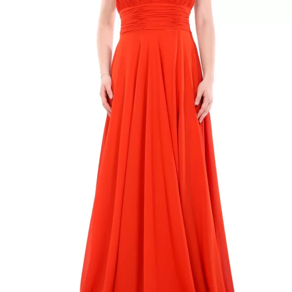 TWINS TWINS FANTASY ΦΟΡΕΜΑ MAXI ΑΝΟΙΧΤΗ ΠΛΑΤΗ ΠΟΡΤΟΚΑΛΙ