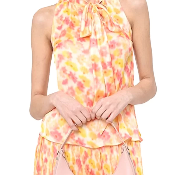 HUGO TOP CELUNI-1 ΕΜΠΡΙΜΕ ΔΕΣΙΜΟ ΣΤΟ ΛΑΙΜΟ ΚΙΤΡΙΝΟ-ΦΟΥΞΙΑ