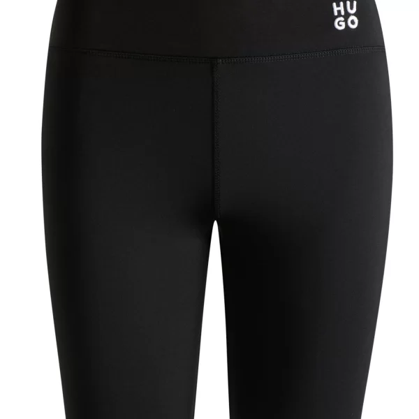 HUGO HUGO ΑΘΛΗΤΙΚΟ ΣΟΡΤΣ NOPARDINO LOGO ΜΑΥΡΟ