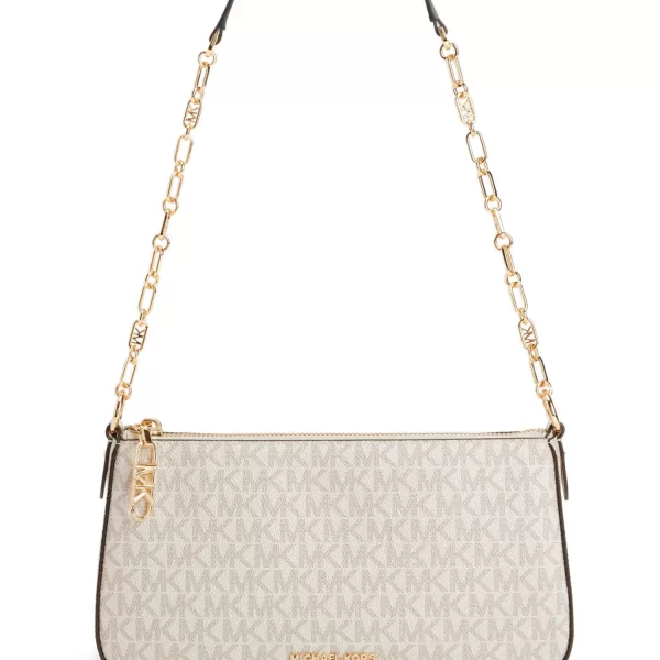 MICHAEL KORS ΤΣΑΝΤΑΚΙ ΩΜΟΥ EMPIRE AΛΥΣΙΔΑ ΜΠΕΖ/ΤΑΜΠΑ