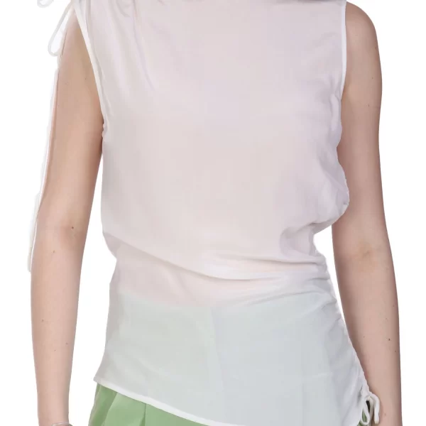 MARELLA TOP OIDIO ΣΟΥΡΑ ΣΤΟ ΠΛΑΙ ΥΠΟΛΕΥΚΟ