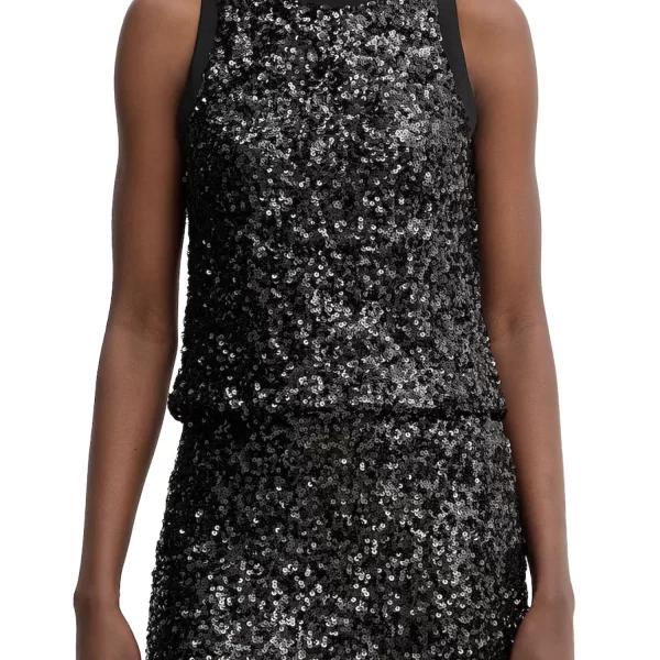 MARELLA TOP FILLY CREW NECK ΠΑΓΙΕΤΑ ΜΑΥΡΟ