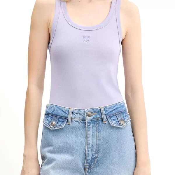 HUGO HUGO TOP DATAMIA LOGO ΜΩΒ