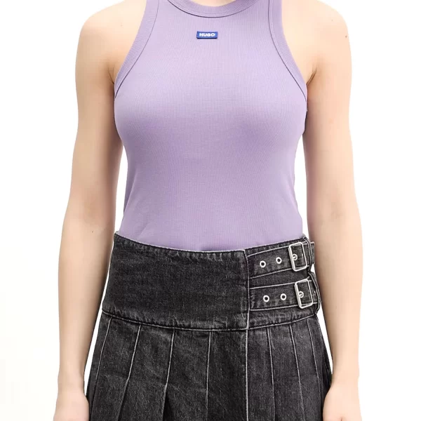 HUGO BLUE TANK TOP EASY TANK_B LOGO ΜΩΒ