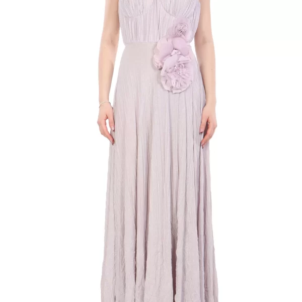 ELISABETTA FRANCHI ΦΟΡΕΜΑ MAXI ΠΛΙΣΕ ΛΙΛΑ