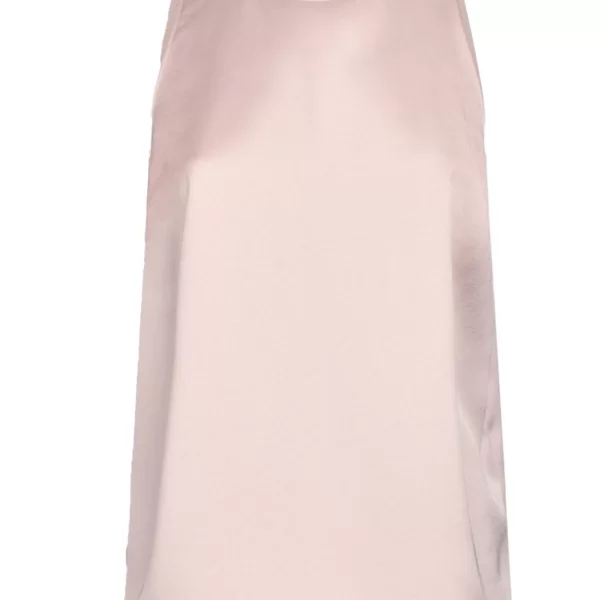 LIU-JO TOP ΣΑΤΕΝ ΔΕΣΙΜΟ ΠΙΣΩ ΑΠΑΛΟ ΡΟΖ