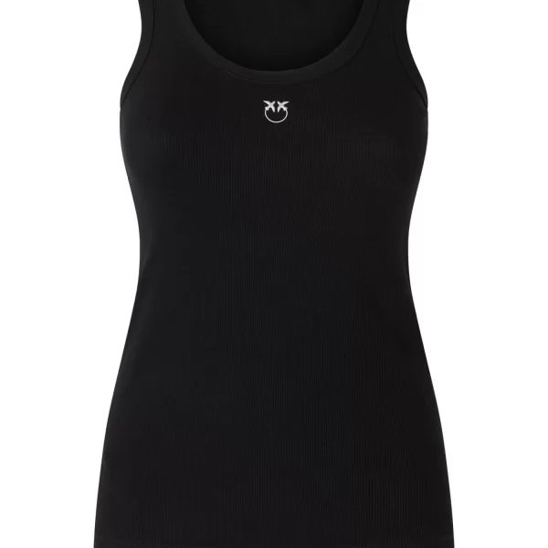 PINKO ΦΑΝΕΛΑΚΙ CALCOLATORE TANK TOP ΜΑΥΡΟ