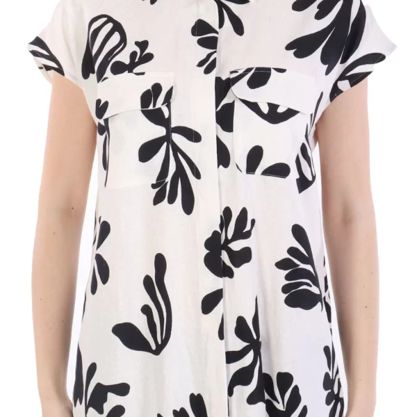 MARELLA ΠΟΥΚΑΜΙΣΟ ADDOTTO ΛΕΥΚΟ-ΜΑΥΡΟ