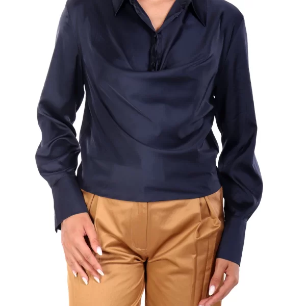 MARELLA EMME ΠΟΥΚΑΜΙΣΟ SPIANO ΝΤΡΑΠΕ ΜΠΛΕ