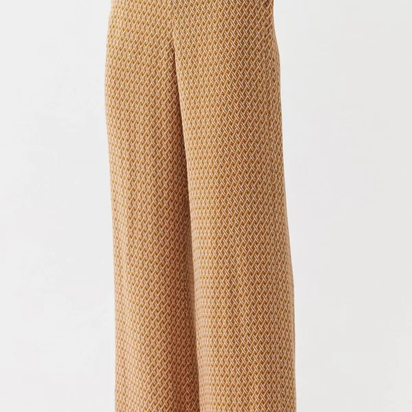 MICHAEL KORS ΠΑΝΤΕΛΟΝA LOGO ΕΜΠΡΙΜΕ ΚΑΦΕ/ΠΟΡΤΟΚΑΛΙ