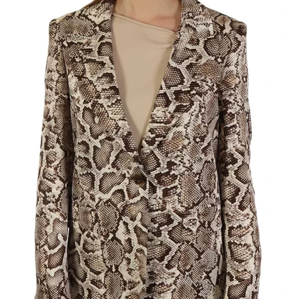 MARELLA SPORT ΣΑΚΑΚΙ CERRETO SNAKE PRINT ΕΚΡΟΥ