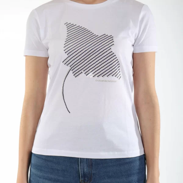 ARMANI 7 T-SHIRT ΣΧΕΔΙΟ ΠΟΥΛΙΕΣ ΛΕΥΚΟ
