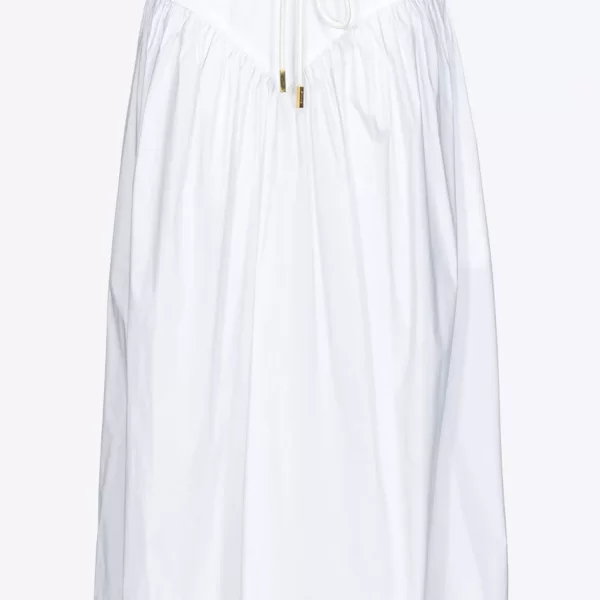 PINKO ΦΟΥΣΤΑ GRINCH MAXI ΜΠΑΣΚΑ ΚΟΡΔΟΝΙ ΛΕΥΚΟ