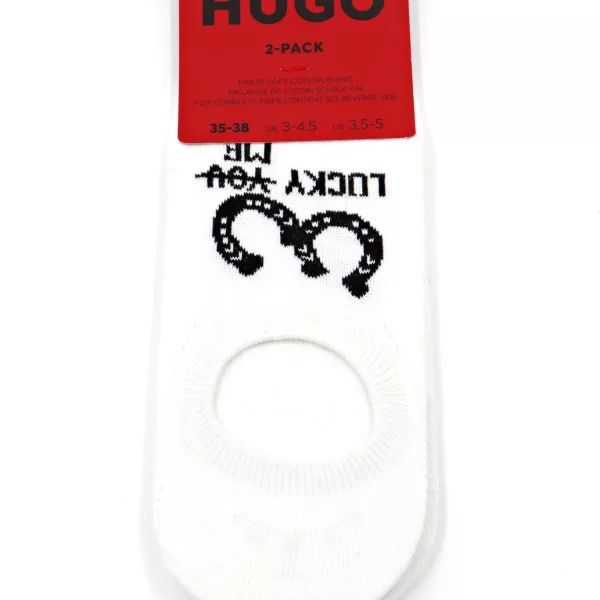 HUGO HUGO ΚΑΛΤΣΕΣ 2P LC LUCKY CC W ΛΕΥΚΟ